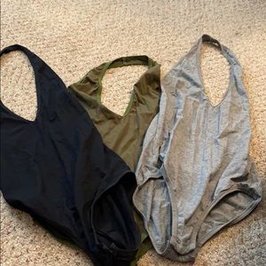 3 body suits. Selling all 3 together.
